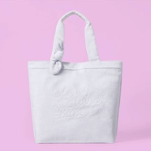 White Terry Tote